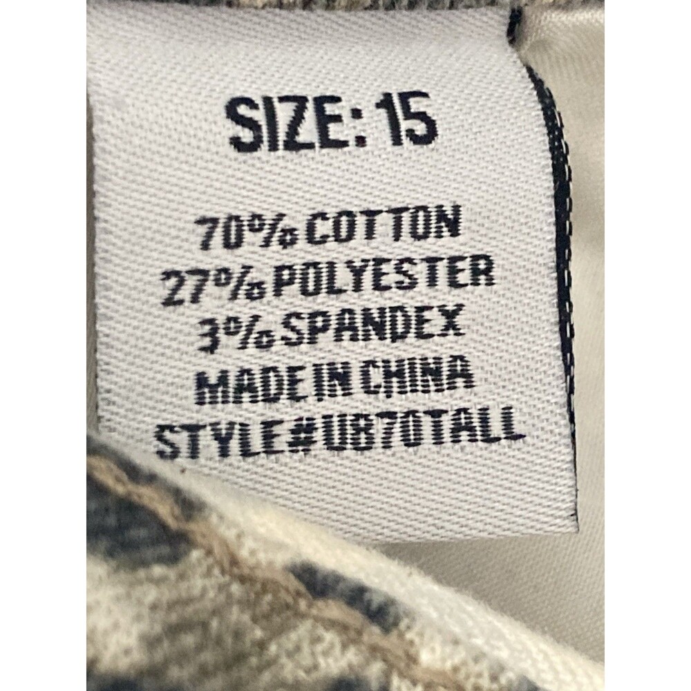 Fashion Nova Women’s Junior Size 15 Long Leopard Jeans Flared NWT. New With Tags - Picture 8 of 16